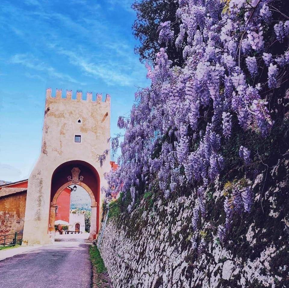 Alloggio La Torre Fossanova Priverno Bagian luar foto
